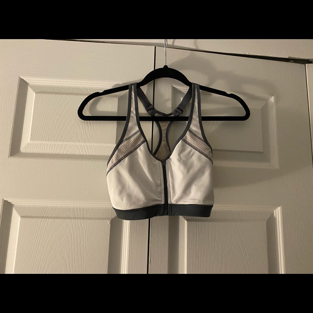 Champion white sports bra
